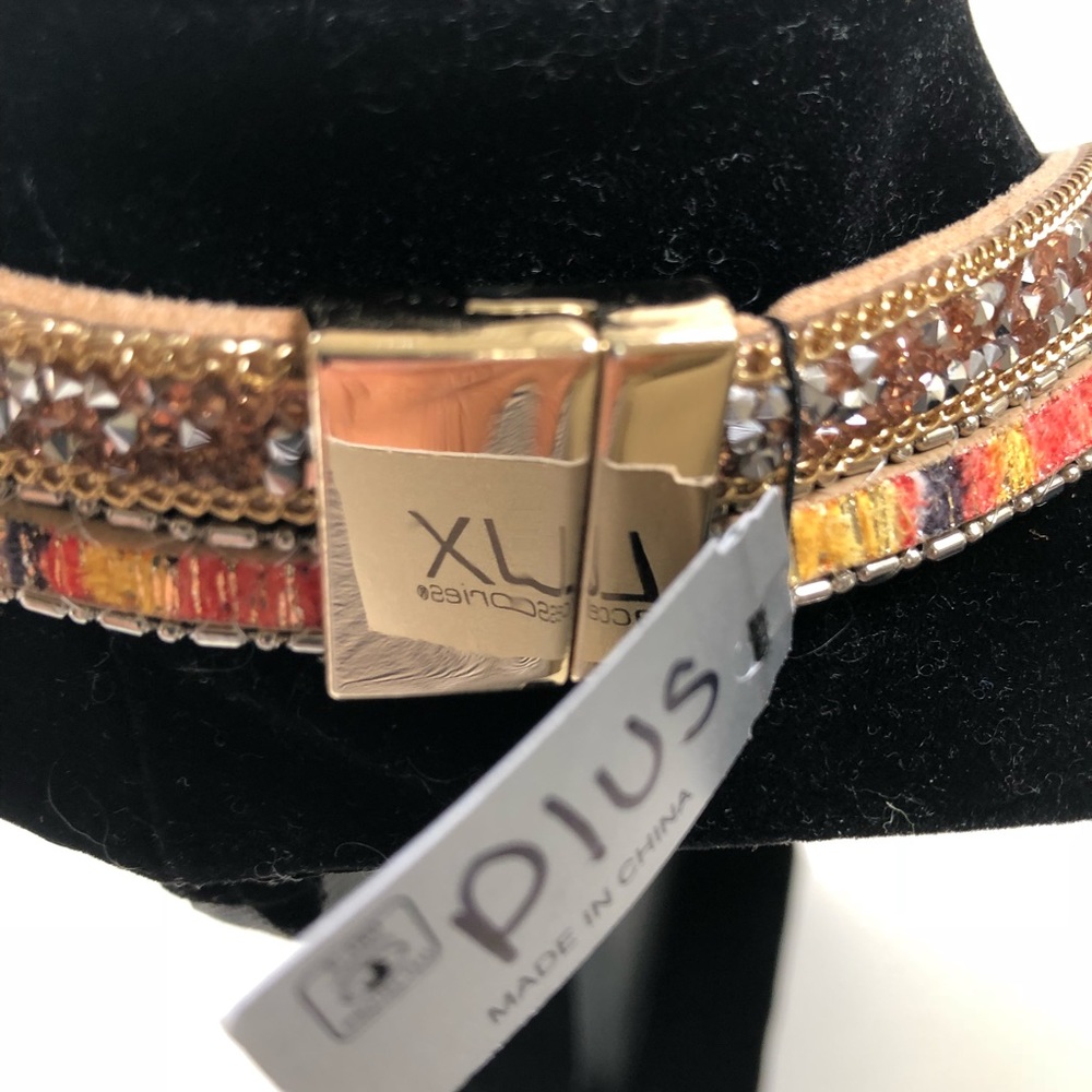 🇺🇸 LUX Multi-Colored Choker Necklace - 16” (Standard) - Picture 4 of 7
